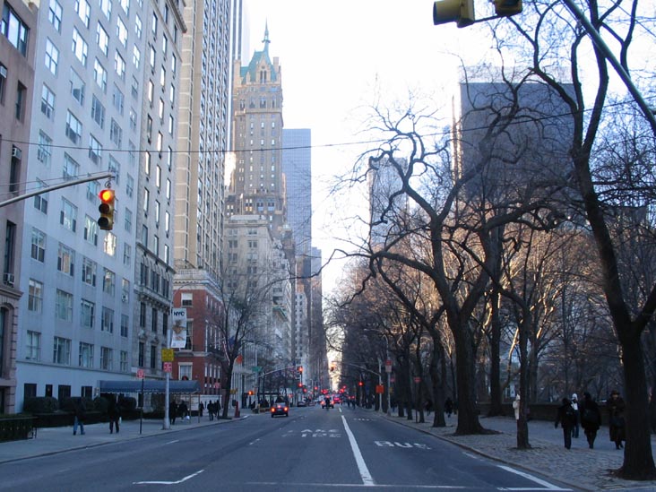 Fifth Avenue Looking South From 60th Street, Transit Strike, December 21, 2005