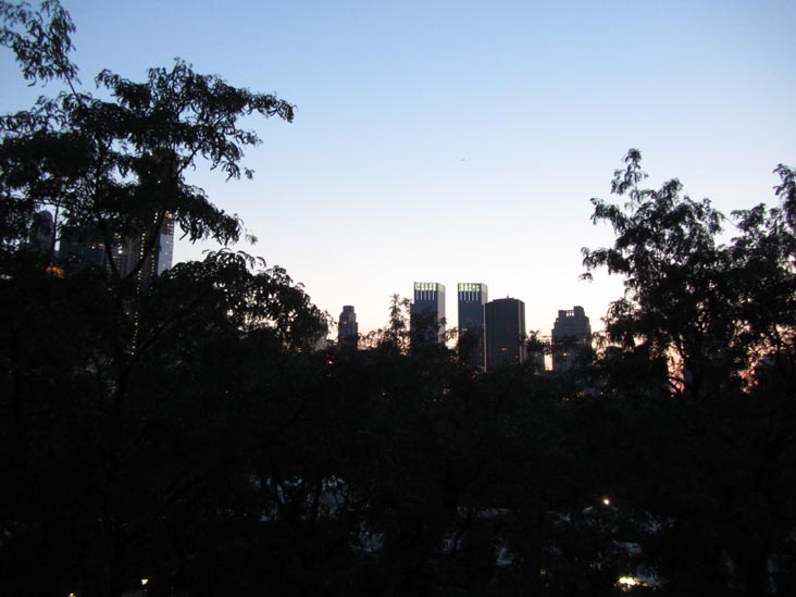 View From Arsenal Roof, Central Park, Manhattan, August 31, 2012