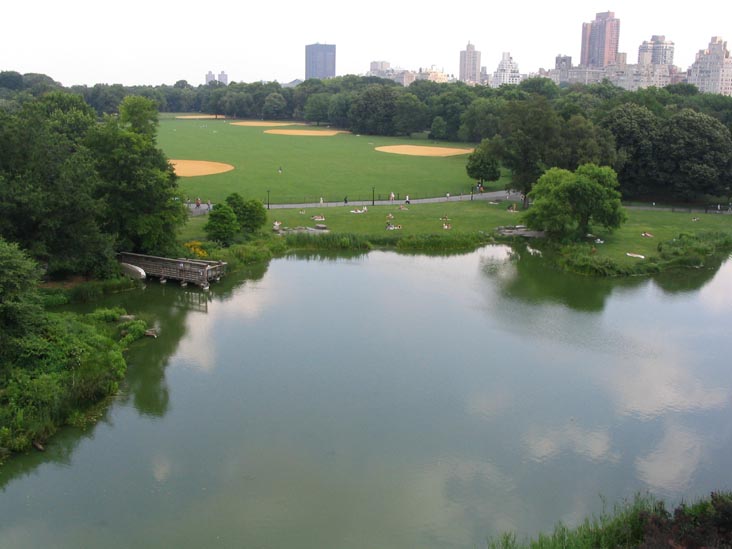 View to the Northeast from Belvedere Tower, Central Park, Manhattan
