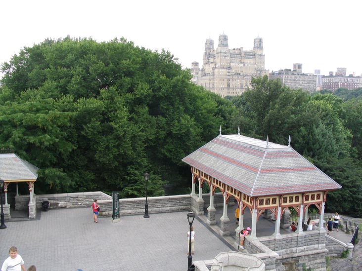 View to the West from Belvedere Tower, Central Park, Manhattan