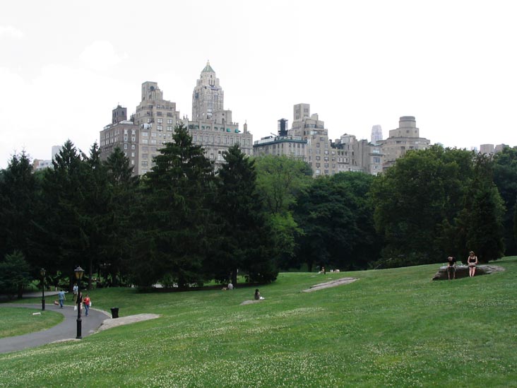 Cedar Hill, Central Park, View to the East, Manhattan