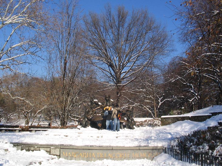 Alice in Wonderland Statue, Conservatory Water, Central Park, Manhattan, December 9, 2005