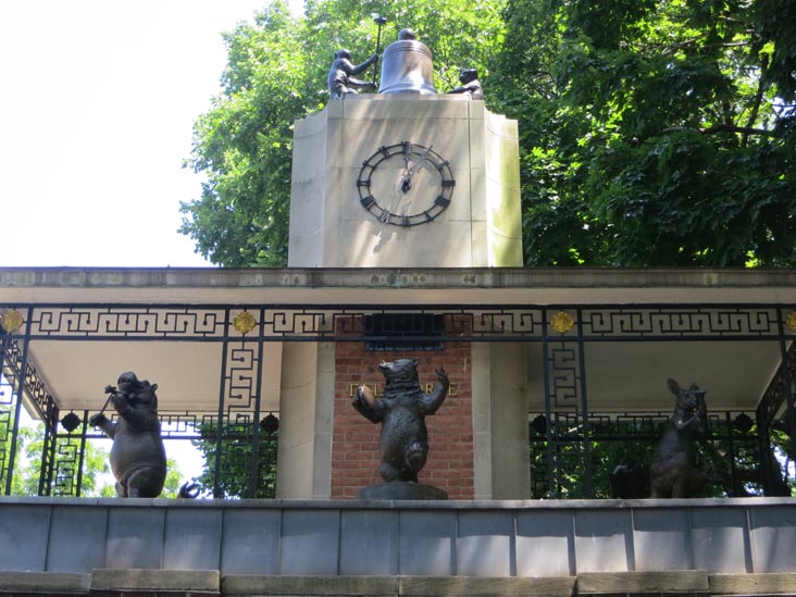 Delacorte Clock, Central Park, Manhattan, June 20, 2013