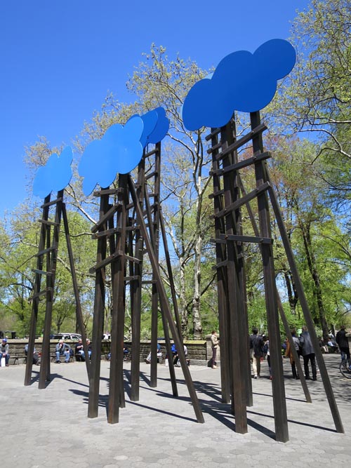 Doris Freedman Plaza, Central Park, Manhattan, May 5, 2014