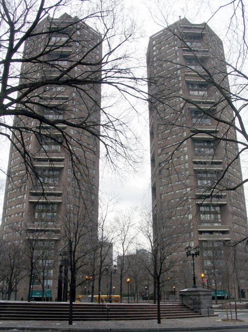 Duke Ellington Circle (Frawley Circle), Fifth Avenue and 110th Street, Manhattan