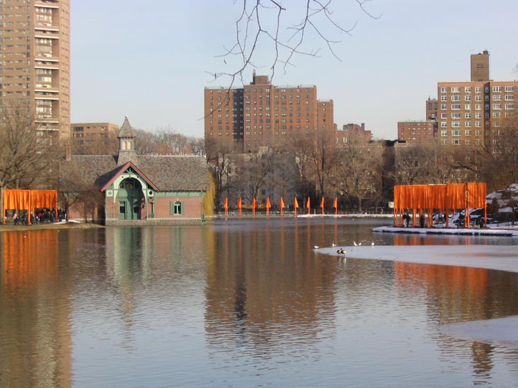 Harlem Meer, Christo and Jeanne-Claude's Gates Project: Final Day