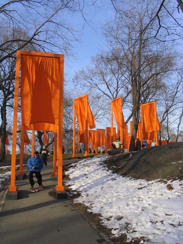 Great Hill, Christo and Jeanne-Claude's Gates Project: Final Day