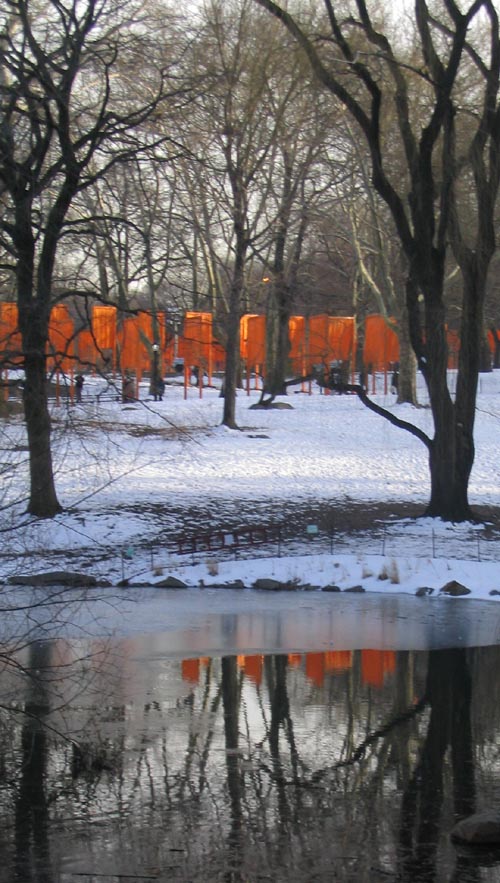 The Pool, Christo and Jeanne-Claude's Gates Project: Final Day