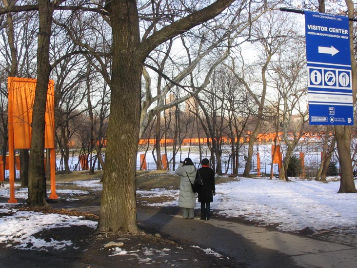 Near 97th Street, Christo and Jeanne-Claude's Gates Project: Final Day