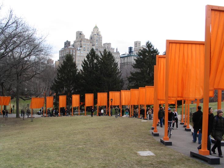 Cedar Hill, Christo and Jeanne-Claude's Gates Project: Opening Day