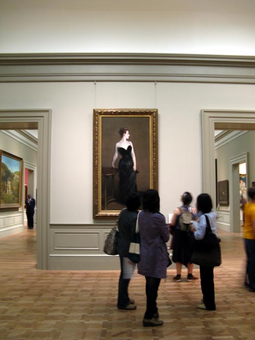 Madame X, American Wing, Metropolitan Museum of Art, 1000 Fifth Avenue at 82nd Street, Manhattan, September 6, 2008