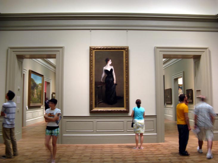 Madame X, American Wing, Metropolitan Museum of Art, 1000 Fifth Avenue at 82nd Street, Manhattan, September 6, 2008
