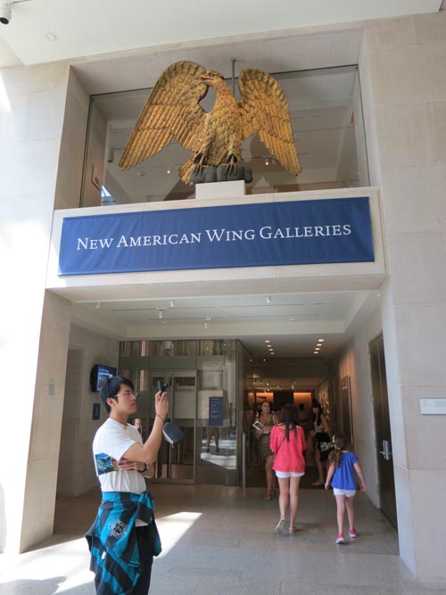American Wing, Metropolitan Museum of Art, 1000 Fifth Avenue at 82nd Street, Manhattan, August 16, 2012