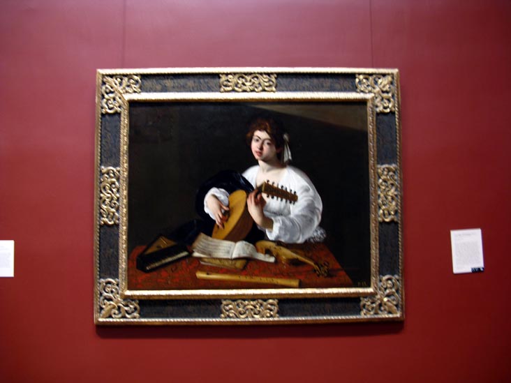 The Lute Player, Caravaggio, European Paintings, Metropolitan Museum of Art, 1000 Fifth Avenue at 82nd Street, Manhattan