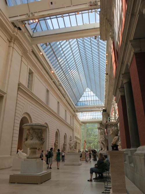 European Sculpture Court, Metropolitan Museum of Art, 1000 Fifth Avenue at 82nd Street, Manhattan, August 16, 2012