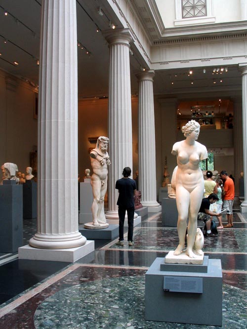 Leon Levy and Shelby White Courtyard, Greek and Roman Art, Metropolitan Museum of Art, 1000 Fifth Avenue at 82nd Street, Manhattan