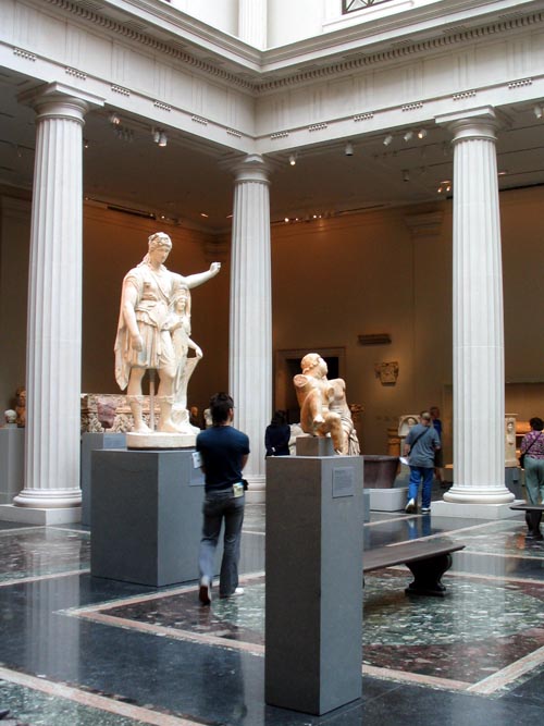 Leon Levy and Shelby White Courtyard, Greek and Roman Art, Metropolitan Museum of Art, 1000 Fifth Avenue at 82nd Street, Manhattan