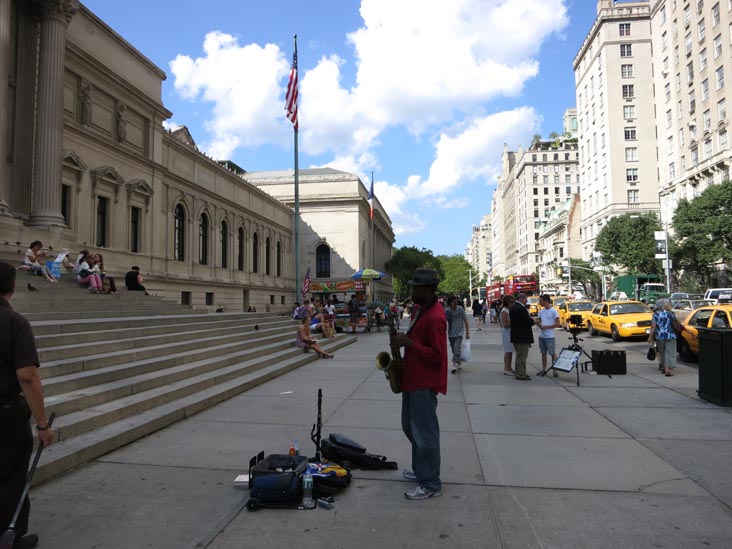 Saxophone, Metropolitan Museum of Art, 1000 Fifth Avenue at 82nd Street, Manhattan, August 16, 2012