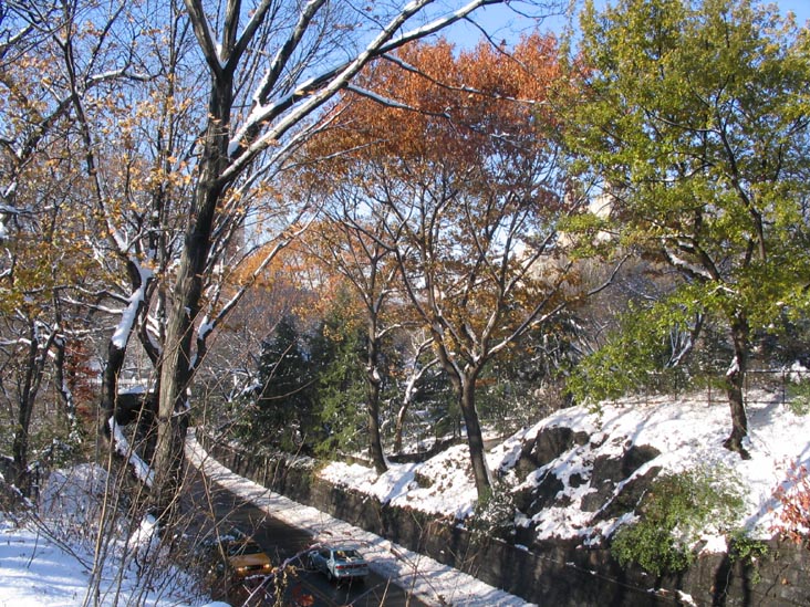 79th Street Transverse Road From The Ramble, Central Park, Manhattan, December 9, 2005