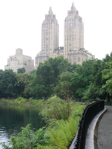 Reservoir, The Eldorado Apartments, 300 Central Park West, Central Park, Manhattan