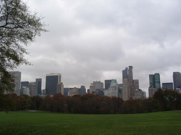 Sheep Meadow, Central Park, Manhattan, November 22, 2005