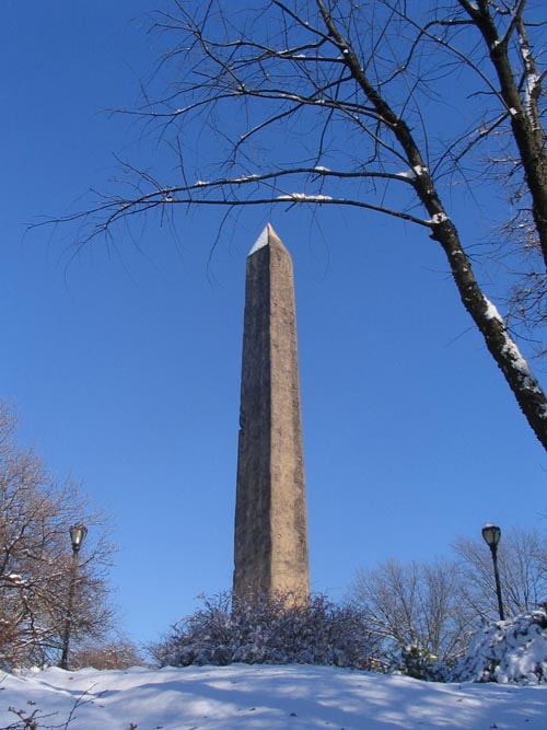 Obelisk, Central Park, Manhattan, December 9, 2005