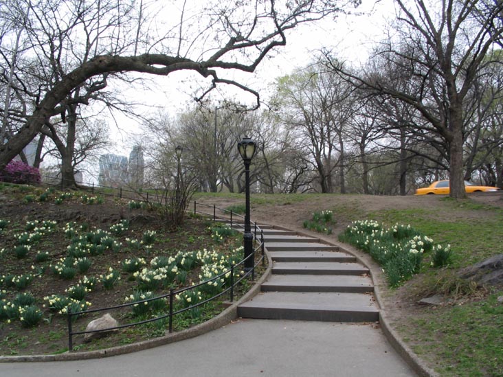 Park Drive Near Balto, Central Park, Manhattan, April 7, 2006