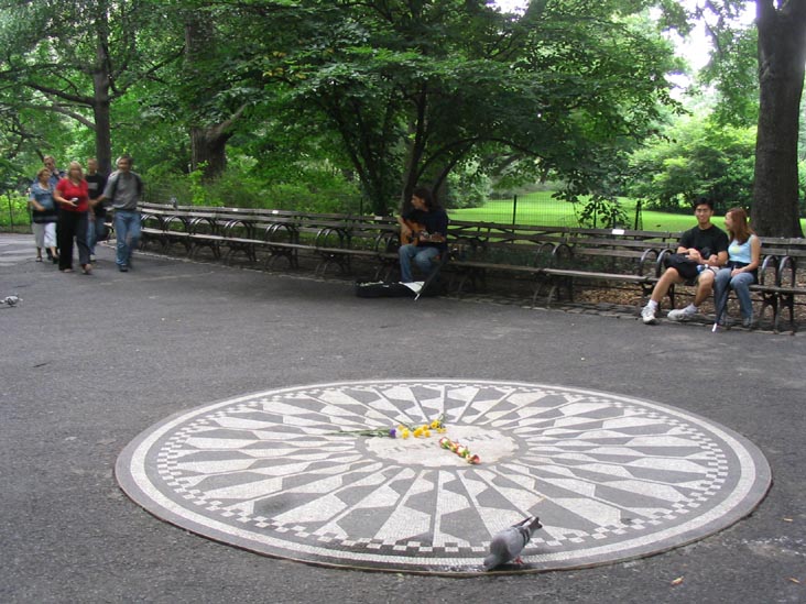 Imagine Mosaic, Strawberry Fields, Central Park, Manhattan