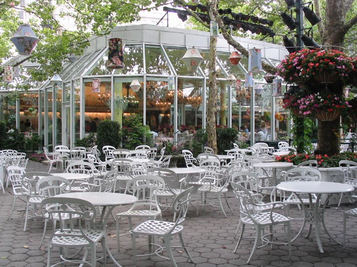 Tavern on the Green, Side View, Central Park, Manhattan, July 27, 2004
