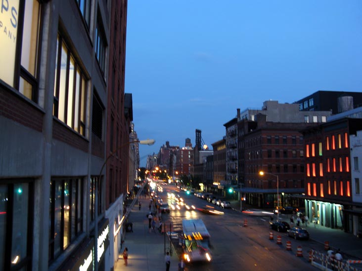 Looking East Down 14th Street From High Line, Manhattan