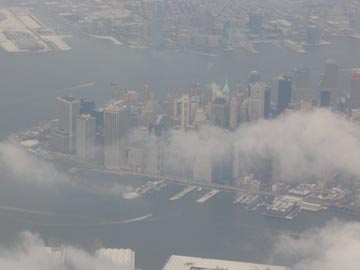 Aerial View of Lower Manhattan