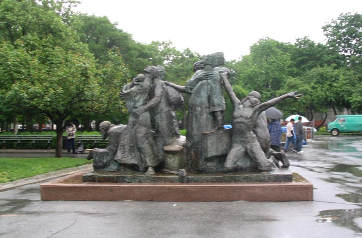 The Immigrants Statue, Battery Park, Lower Manhattan