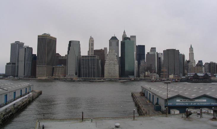 Lower Manhattan Skyline from the Brooklyn Promenade