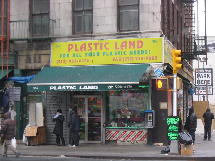 Plastic Land, 357 Canal Street, Lower Manhattan