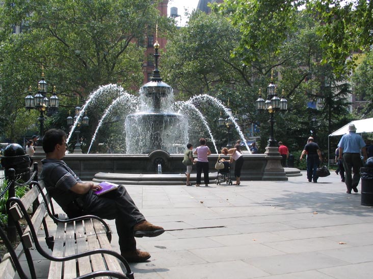 Jacob Wrey Mould Fountain, City Hall Park, Lower Manhattan