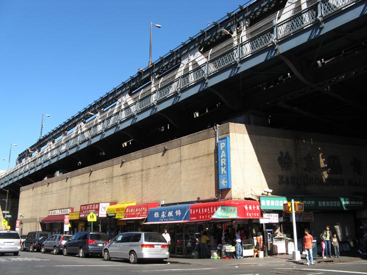 East Broadway and Market Street, NE Corner, Chinatown, Lower Manhattan