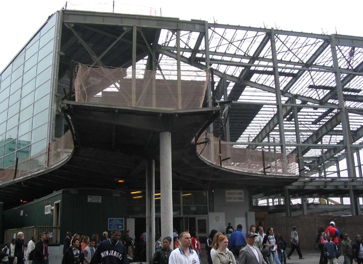 Whitehall Ferry Terminal Under Construction, Lower Manhattan