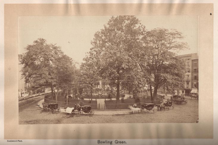 Bowling Green, 1871 Parks Department Annual Report