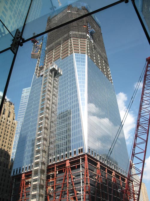 One World Trade Center From World Financial Center, Financial District, Lower Manhattan, June 6, 2011