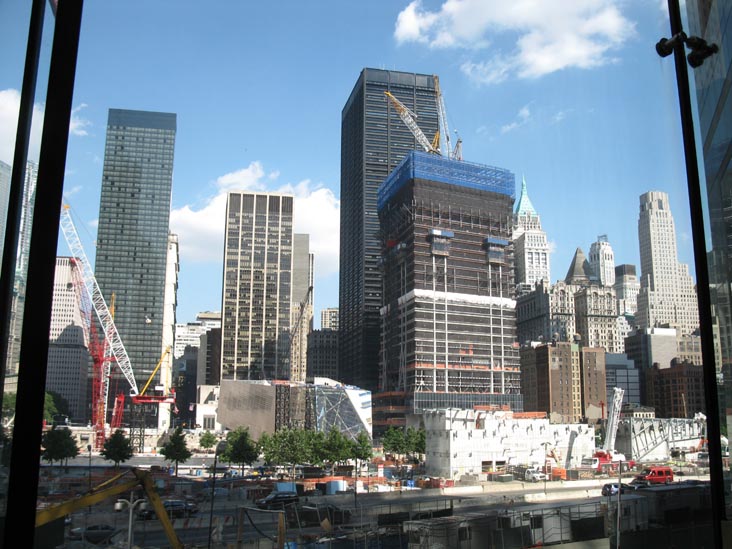 World Trade Center Site From World Financial Center, Financial District, Lower Manhattan, June 6, 2011