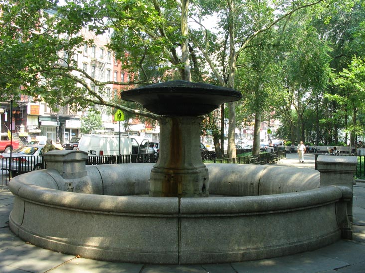Fountain, Seward Park, Lower East Side, Manhattan