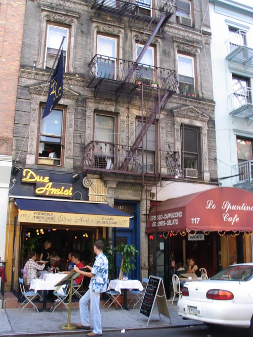 117 Mulberry Street, Little Italy, Lower Manhattan, July 29, 2004