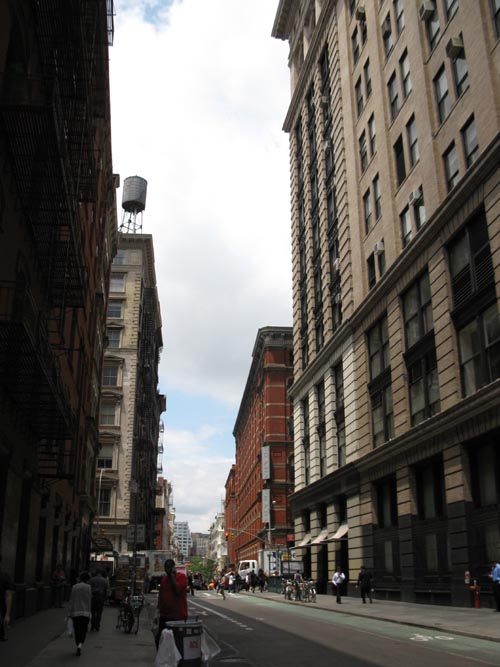 Prince Street Between Crosby Street and Broadway, SoHo, Lower Manhattan
