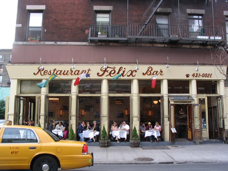 Restaurant Felix, 340 West Broadway, Soho, Lower Manhattan