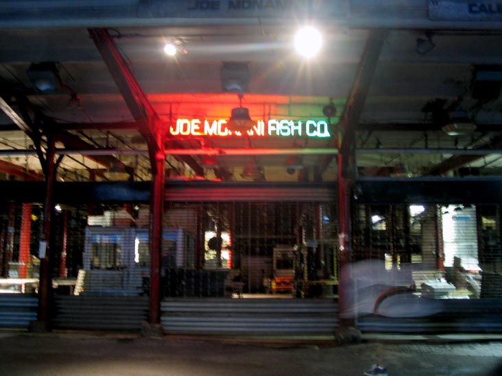 Joe Monani Fish Co., Fulton Fish Market, South Street Seaport Historic District, Lower Manhattan