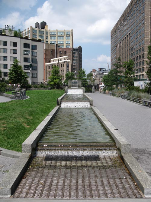 Albert Capsouto Park, Canal, Varick and Laight Streets, Tribeca, Lower Manhattan, August 8, 2011