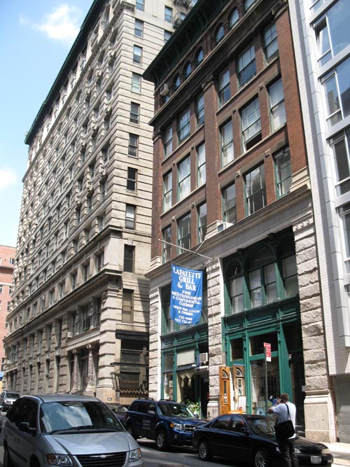 North Side of Franklin Street Between Lafayette Street and Broadway, Lower Manhattan, August 8, 2011