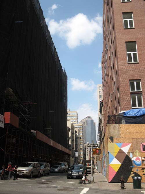 Looking West Down Franklin Street From Broadway, Tribeca, Lower Manhattan, August 8, 2011