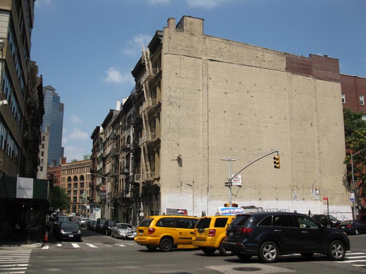 Franklin Street at Church Street, Tribeca, Lower Manhattan, August 8, 2011