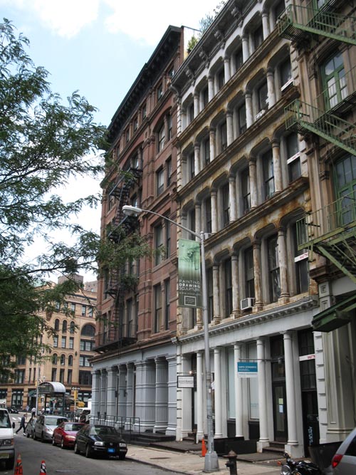 Franklin Street Between Church Street and West Broadway, Tribeca, Lower Manhattan, August 8, 2011